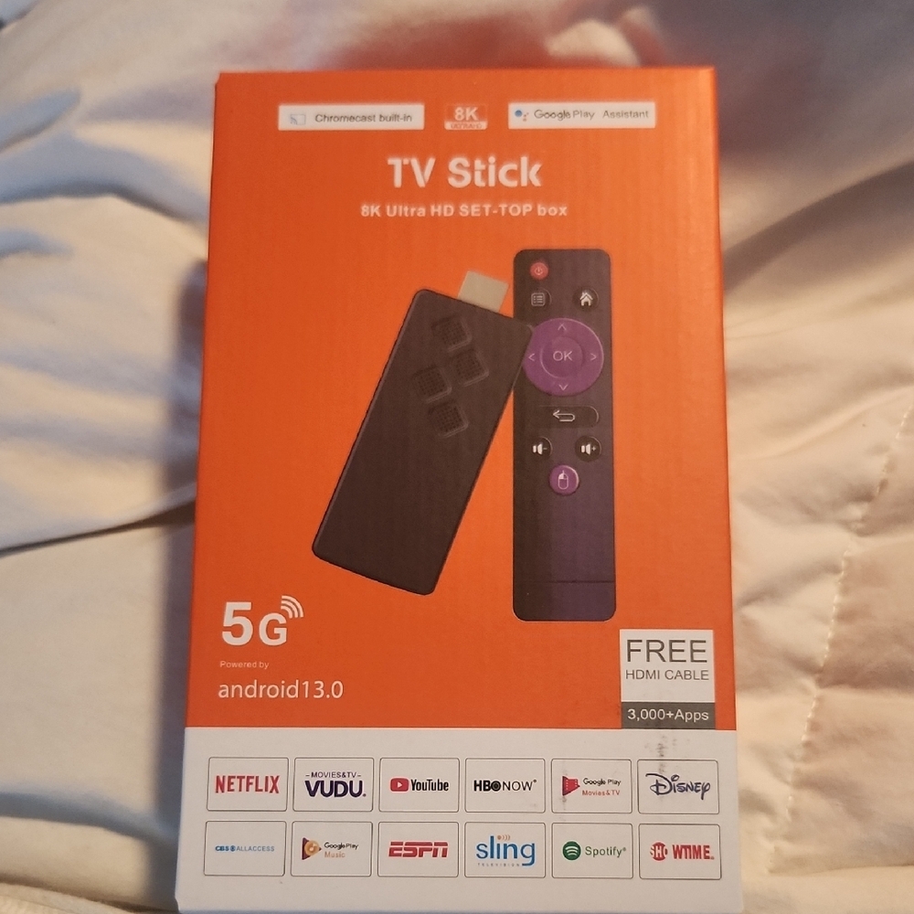 8K Ultra HD TV Stick with Remote
